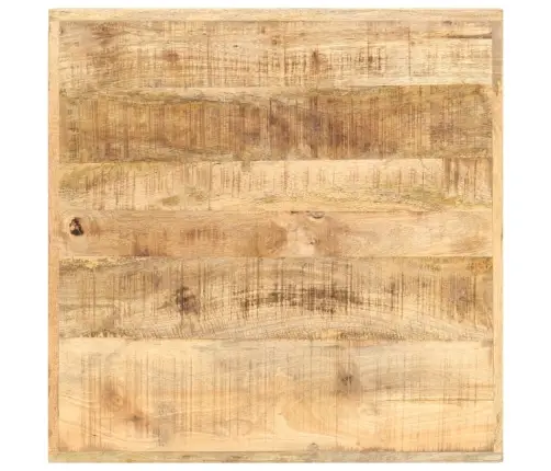 Bāra Galds, 60X60X107 Cm, Neapstrādāts Mango Koks Vidaxl
