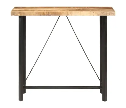 Bāra Galds, 120X58X107 Cm, Neapstrādāts Mango Koks Vidaxl