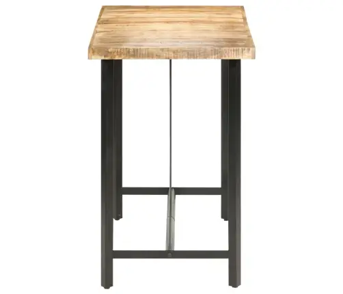 Bāra Galds, 150X70X107 Cm, Neapstrādāts Mango Koks Vidaxl