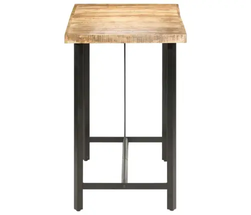 Bāra Galds, 180X70X107 Cm, Neapstrādāts Mango Koks Vidaxl