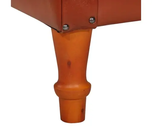 Krėslas, Rudos Spalvos, Tikra Ožkos Oda