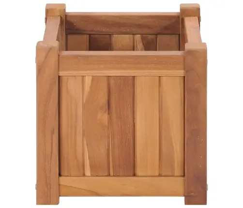 Augstā Puķu Kaste, 30X30X30 Cm, Masīvs Tīkkoks Vidaxl