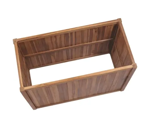 Lovelis, 100X50X50cm Tikmedžio Masyvas, Aukštas