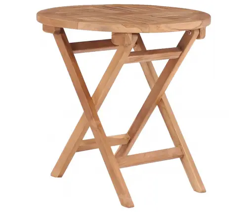 Saliekams Dārza Galds, 45 Cm, Masīvs Tīkkoks Vidaxl