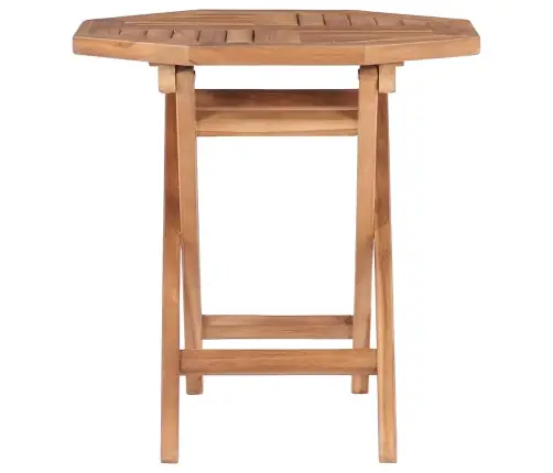 Saliekams Dārza Galds, 45X45X45 Cm, Masīvs Tīkkoks Vidaxl