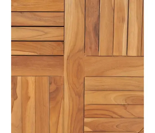 Galda Virsma, 2,5 Cm, 80 Cm, Apaļa, Masīvs Tīkkoks Vidaxl