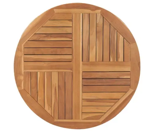 Lauaplaat, Tiikpuu, Ümmargune, 2,5 cm 90 Cm