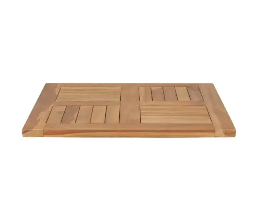 Stalviršis, 60X60X2,5cm Tikmedžio Medienos Masyvas