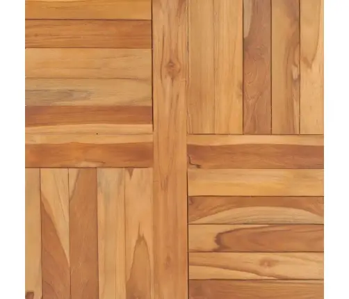 Galda Virsma, 70X70X2,5 Cm, Masīvs Tīkkoks Vidaxl