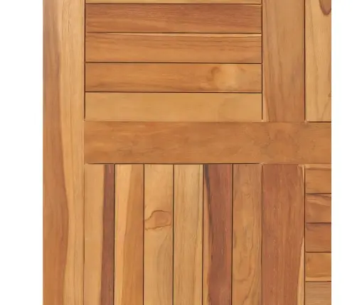 Galda Virsma, 80X80X2,5 Cm, Kvadrāta Forma, Masīvs Tīkkoks Vidaxl