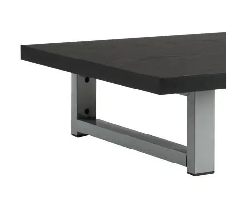 Divdaļīgs Vannasistabas Mēbeļu Komplekts, Melns, Keramika Vidaxl