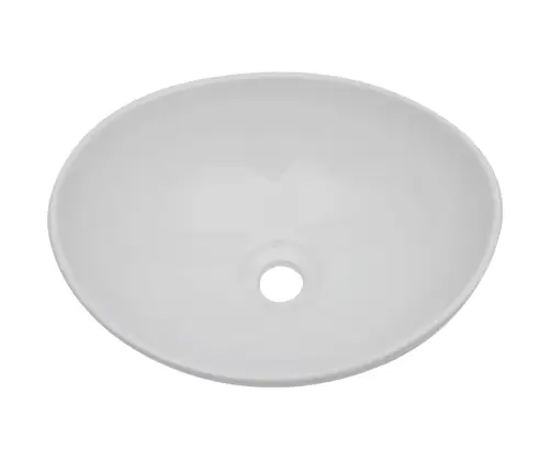 Kaheosaline Vannitoamööbli Komplekt, Keraamiline, Valge Kaheosaline Vannitoamööbli Komplekt, Keraamiline, Valge