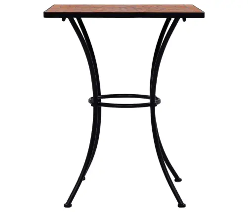 3-Kohaline Bistrookomplekt, Keraamilised Plaadid, Terrakota