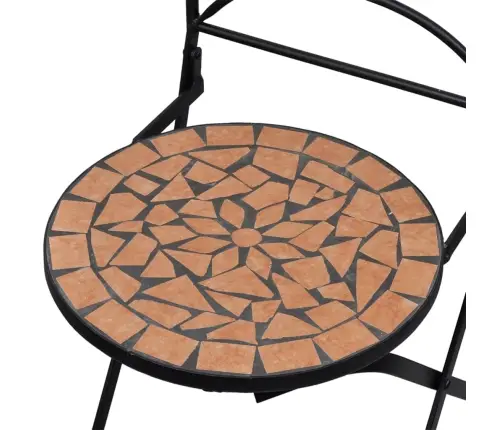 3-Kohaline Bistrookomplekt, Keraamilised Plaadid, Terrakota