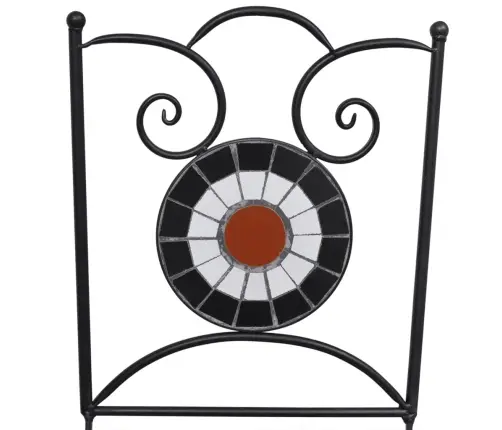 3-Kohaline Bistrookomplekt, Keraamika, Terrakota, Valge