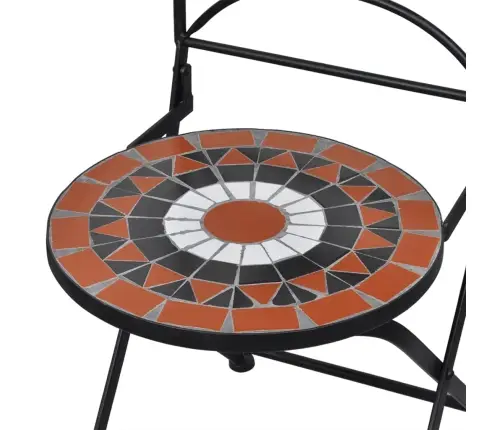 3-Kohaline Bistrookomplekt, Keraamika, Terrakota, Valge