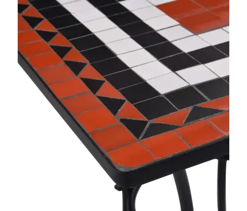 3-Kohaline Bistrookomplekt, Keraamika, Terrakota, Valge