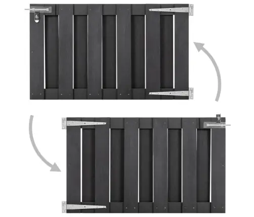 Aiavärav, Wpc, 100 X 60 cm Hall