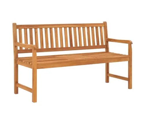 Trīsvietīgs Dārza Sols Ar Galdiņu, 150 Cm, Masīvs Tīkkoks Vidaxl