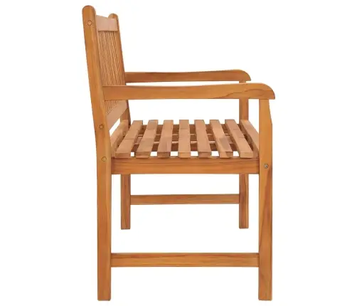 Trīsvietīgs Dārza Sols Ar Galdiņu, 150 Cm, Masīvs Tīkkoks Vidaxl