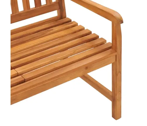 Trīsvietīgs Dārza Sols Ar Galdiņu, 150 Cm, Masīvs Tīkkoks Vidaxl