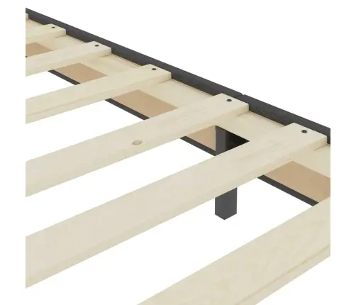 Lovos Rėmas Su Spyruoklėmis, Pilkos, 160X200cm Audinys