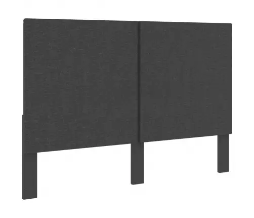 Galvgalis, Tumši Pelēks Audums, 140X200 Cm  Vidaxl