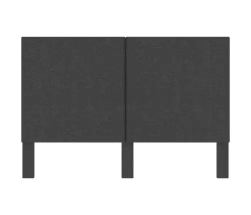 Galvgalis, Tumši Pelēks Audums, 140X200 Cm  Vidaxl