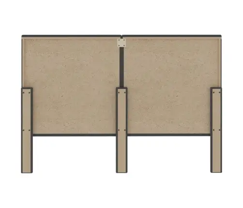 Dygsniuotas Galvūgalis, Tamsiai Pilkas, 140X200cm Audinys