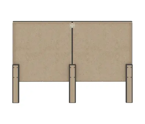 Galvgalis, Tumši Pelēks Audums, 160X200 Cm  Vidaxl