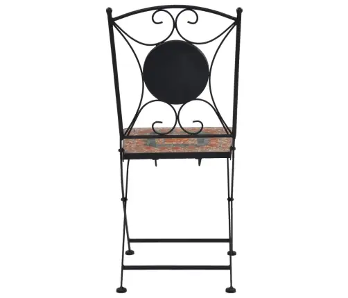 3-Kohaline Bistrookomplekt, Keraamilised Plaadid, Oranž/Hall