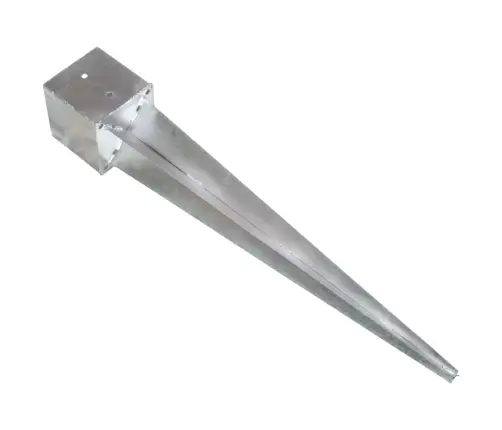 Smeigiami Kuoliukai, 6Vnt., Sidabriniai, 14X14X91cm Plienas