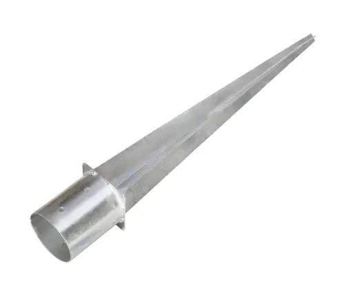 Zemes Mietiņi, 6 Gab., Sudraba Krāsa, 12X91 Cm, Tērauds Vidaxl