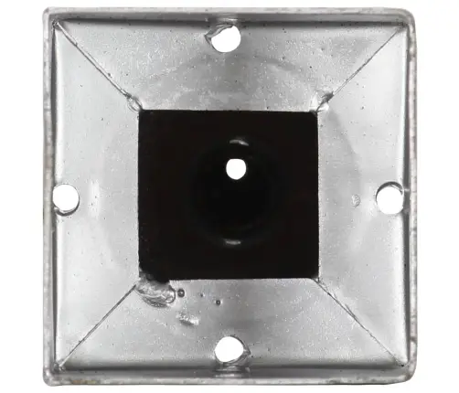 Maavaiad 6 Tk Hõbedane 9 X 9 X 56 Cm Tsingitud Teras