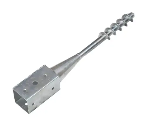 Maavaiad 6 Tk Hõbedane 10 X 10 X 57 Cm Tsingitud Teras