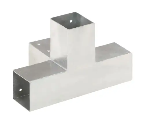 Stabu Savienotājs, X Forma, Cinkots Metāls, 71X71 Mm Vidaxl