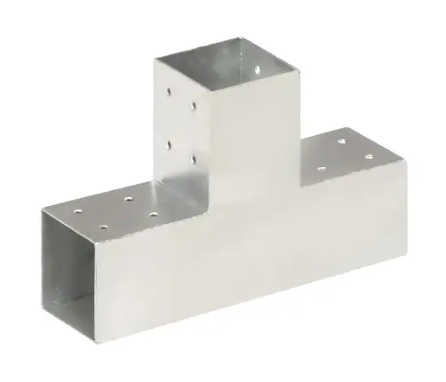 Stulpų Sujungimai, 4Vnt., 81X81Mm, Metalas, T Formos