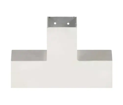 Postiühendused, 4 Tk X-Kujuline, Tsingitud Metall, 81 X 81 Mm