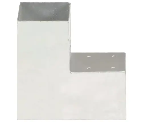 Stulpų Sujungimai, 4Vnt., 91X91Mm, Metalas, L Formos