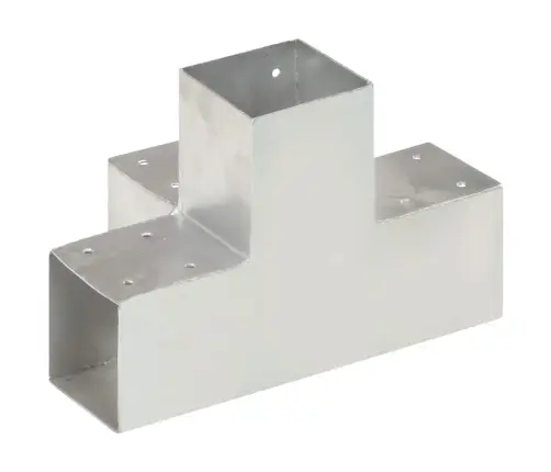 Stulpų Sujungimai, 4Vnt., 91X91Mm, Metalas, X Formos