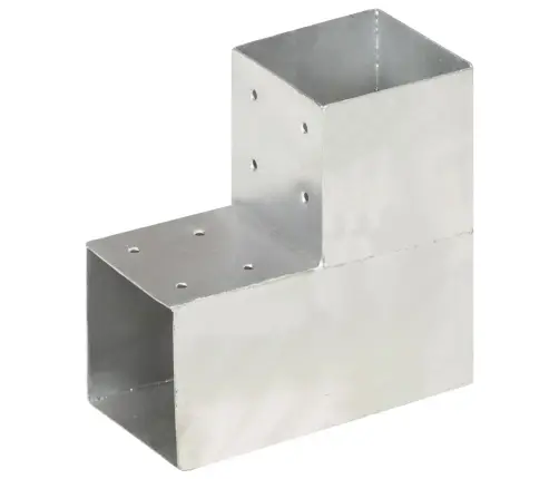 Stabu Savienotājs, L Forma, Cinkots Metāls, 101X101 Mm Vidaxl