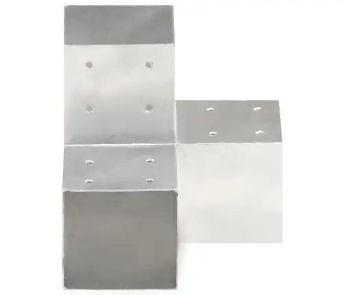 Stabu Savienotājs, Y Forma, Cinkots Metāls, 101X101 Mm Vidaxl