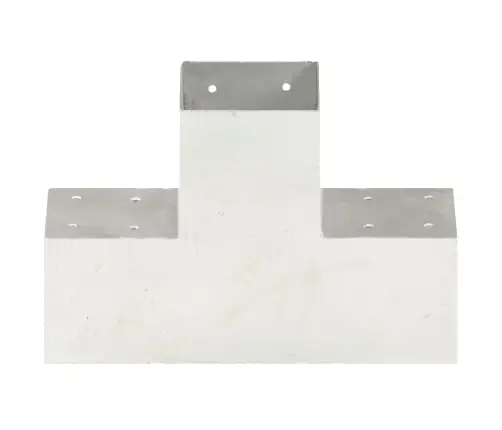 Postiühendused, 4 Tk X-Kujuline, Tsingitud Metall, 101 X 101 Mm