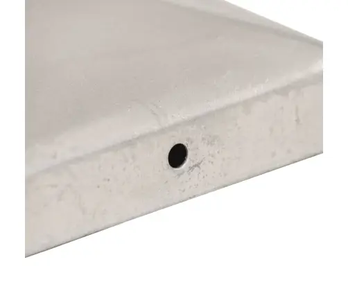 Tvoros Stulpų Dangteliai, 6Vnt., 71X71Mm, Galvanizuotas Metalas