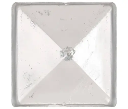 Stabu Cepurītes, 6 Gab,. Cinkots Tērauds, 91X91 Mm Vidaxl