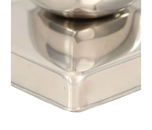 Stabu Uzgaļi, 6 Gab., Lodveida, Nerūsējošs Tērauds, 91X91 Mm Vidaxl