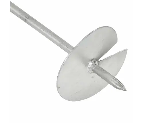 Maa-Ankrud 6 Tk 10 X 60 Cm Tsingitud Metall