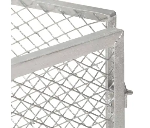 Aiakomposter, 85 X 85 X 70 cm Tsingitud Raud