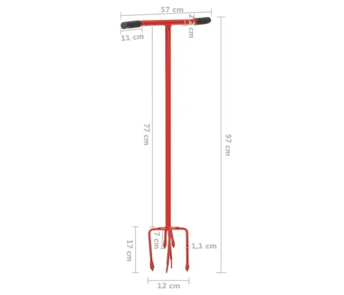 Aiakobesti, Punane, Teras