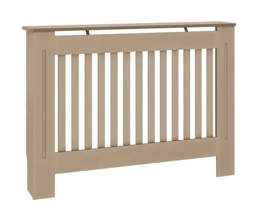 Radiatora Pārsegs, 112X19X81,5 Cm, Mdf Vidaxl